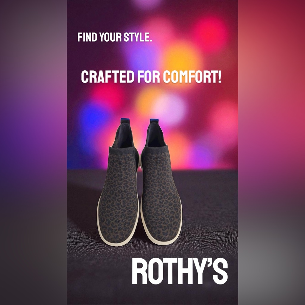 Rothy’s Leopard Print Chelsea Boots